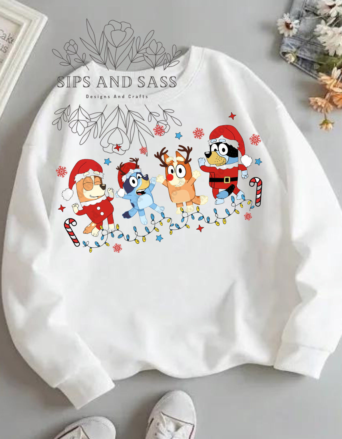 Bluey Christmas infant, toddler, child