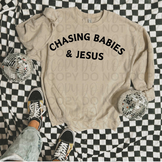 Chasing babies and Jesus