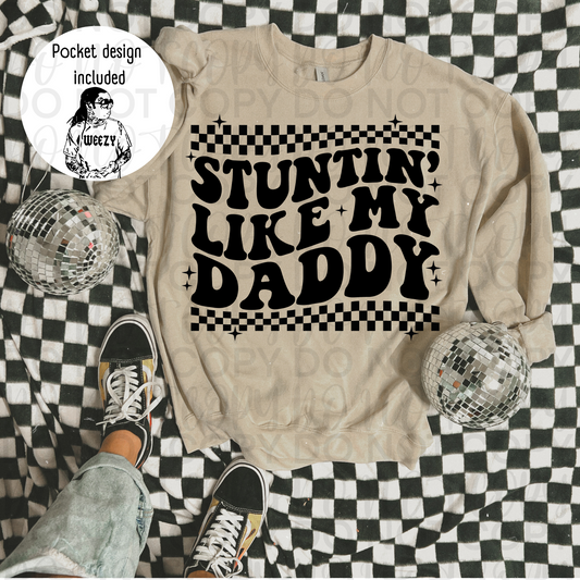 Stuntin’ like my daddy- lil Wayne infant toddler and child