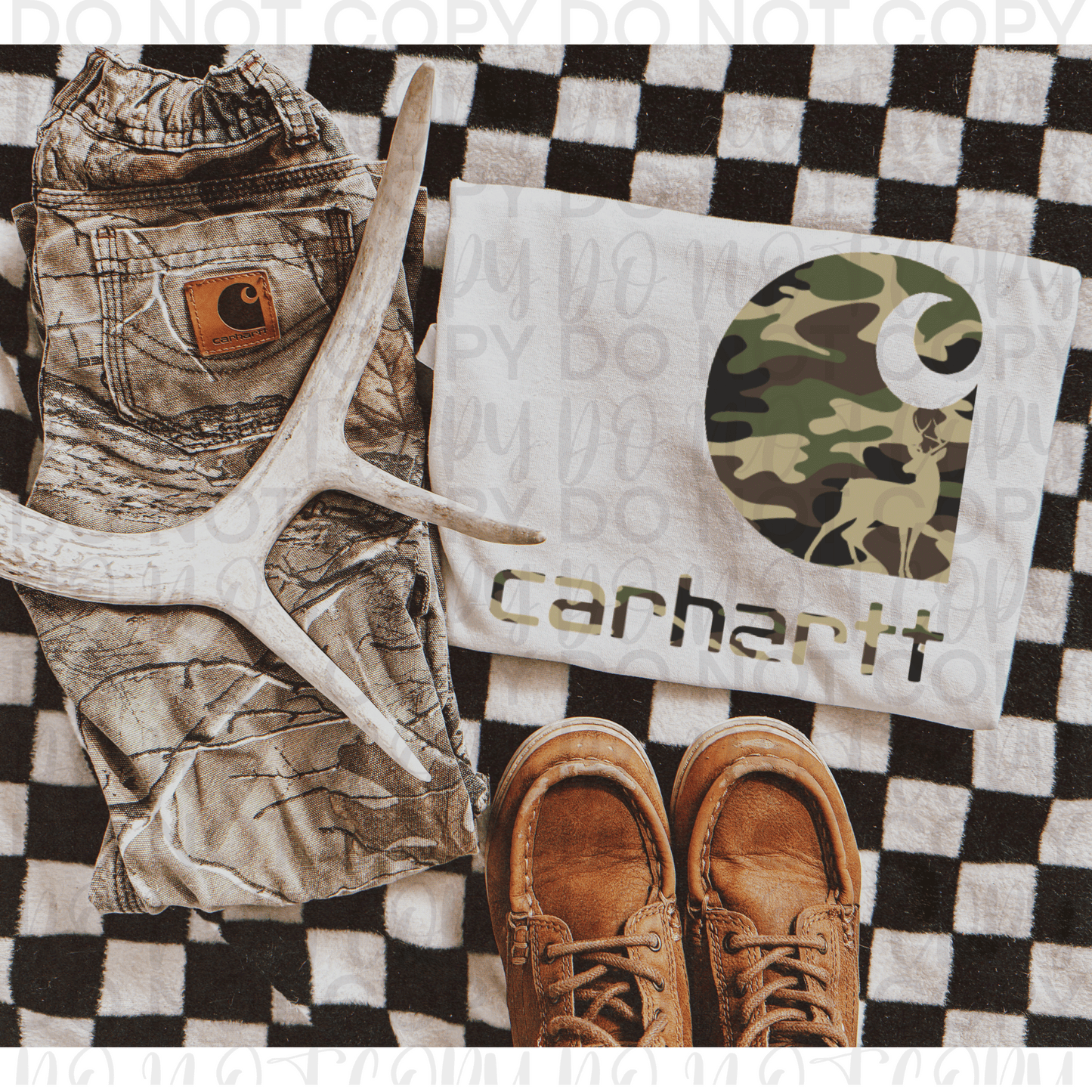 Camo carhartt infant toddler and child