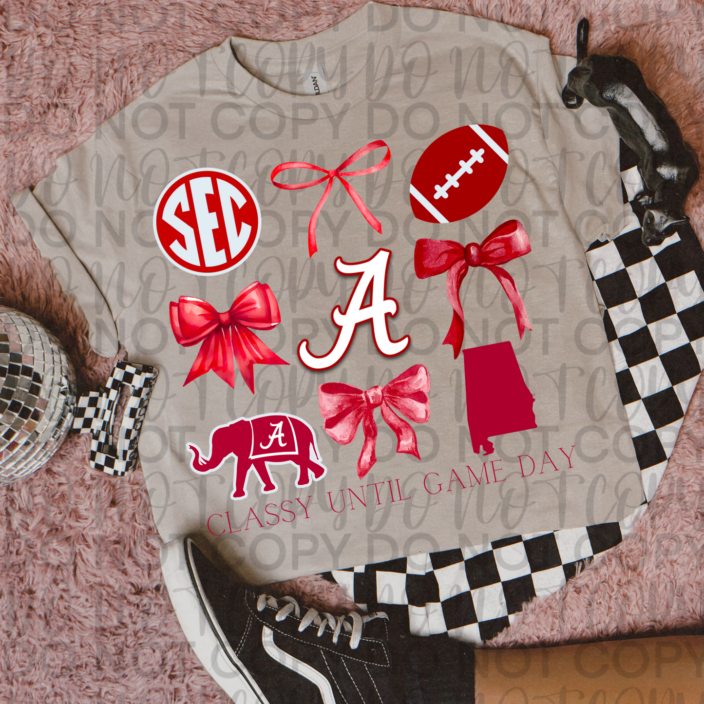 Alabama bow collage