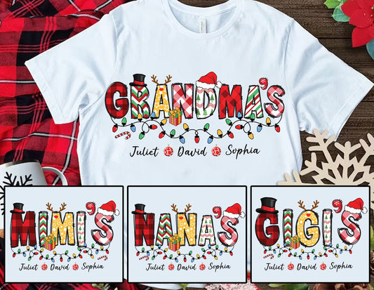 Custom Christmas Name Adult