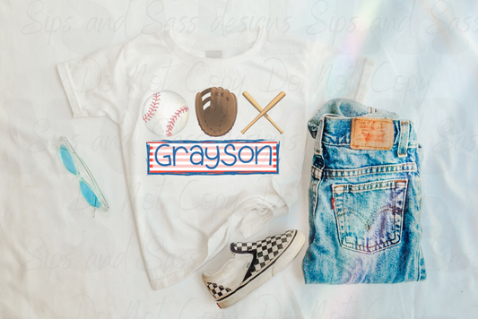 Customizable Baseball infant toddler and child