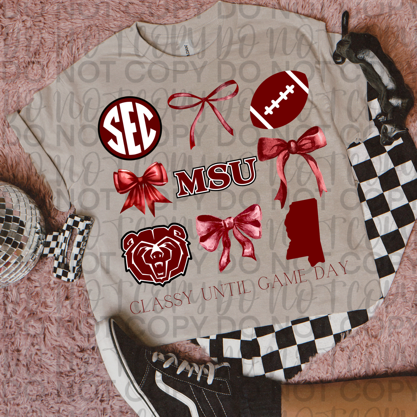 MSU bow collage