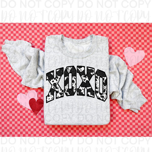 Xoxo cow print