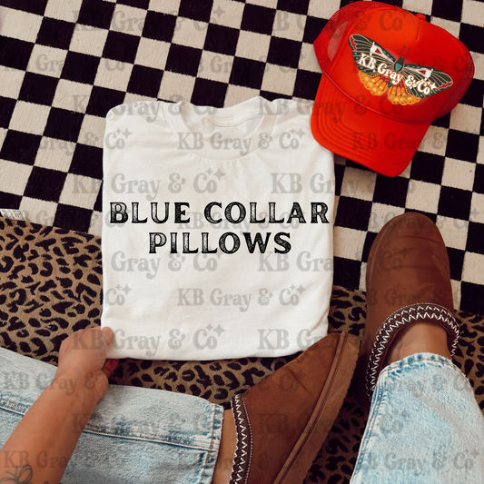 Blue Collar Pillows