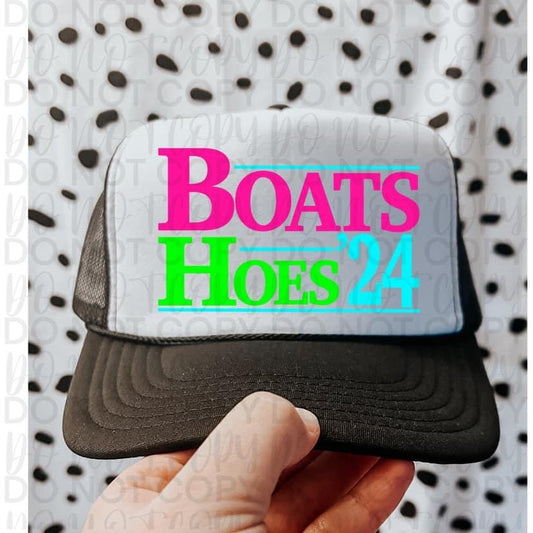 Boats Hoes 24 Trucker Hat