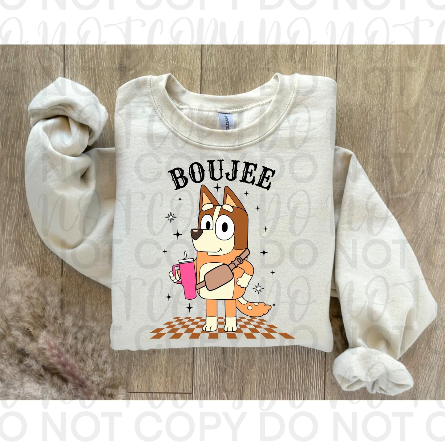 Boujee bluey infant toddler and child