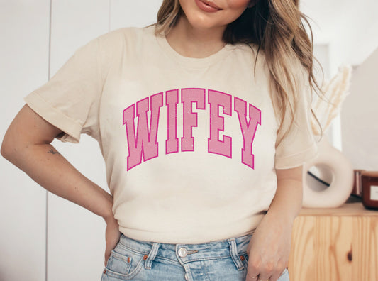 Wifey Vintage Pink